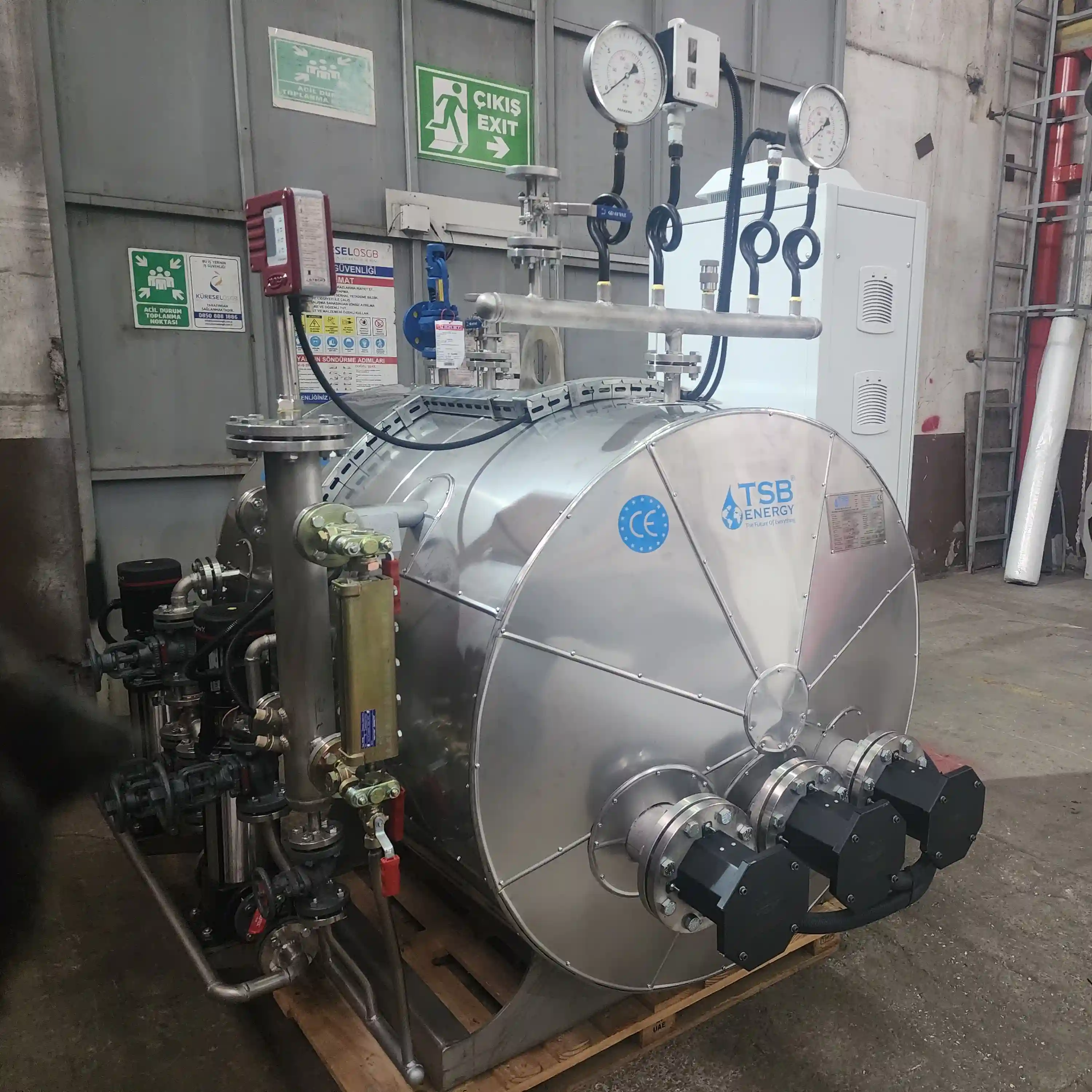 Elektrischer Hygienedampfkessel	