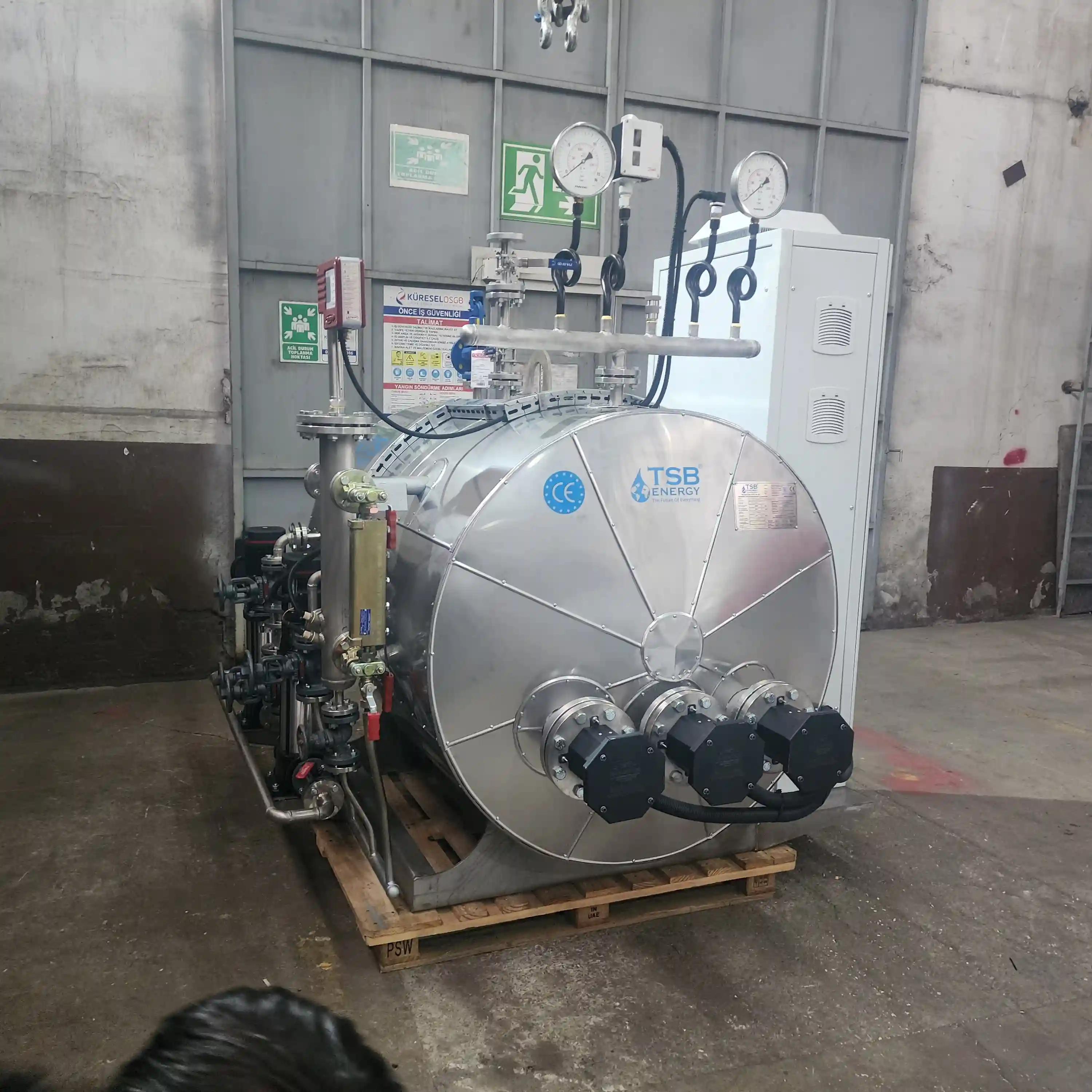 Elektrischer Hygienedampfkessel	