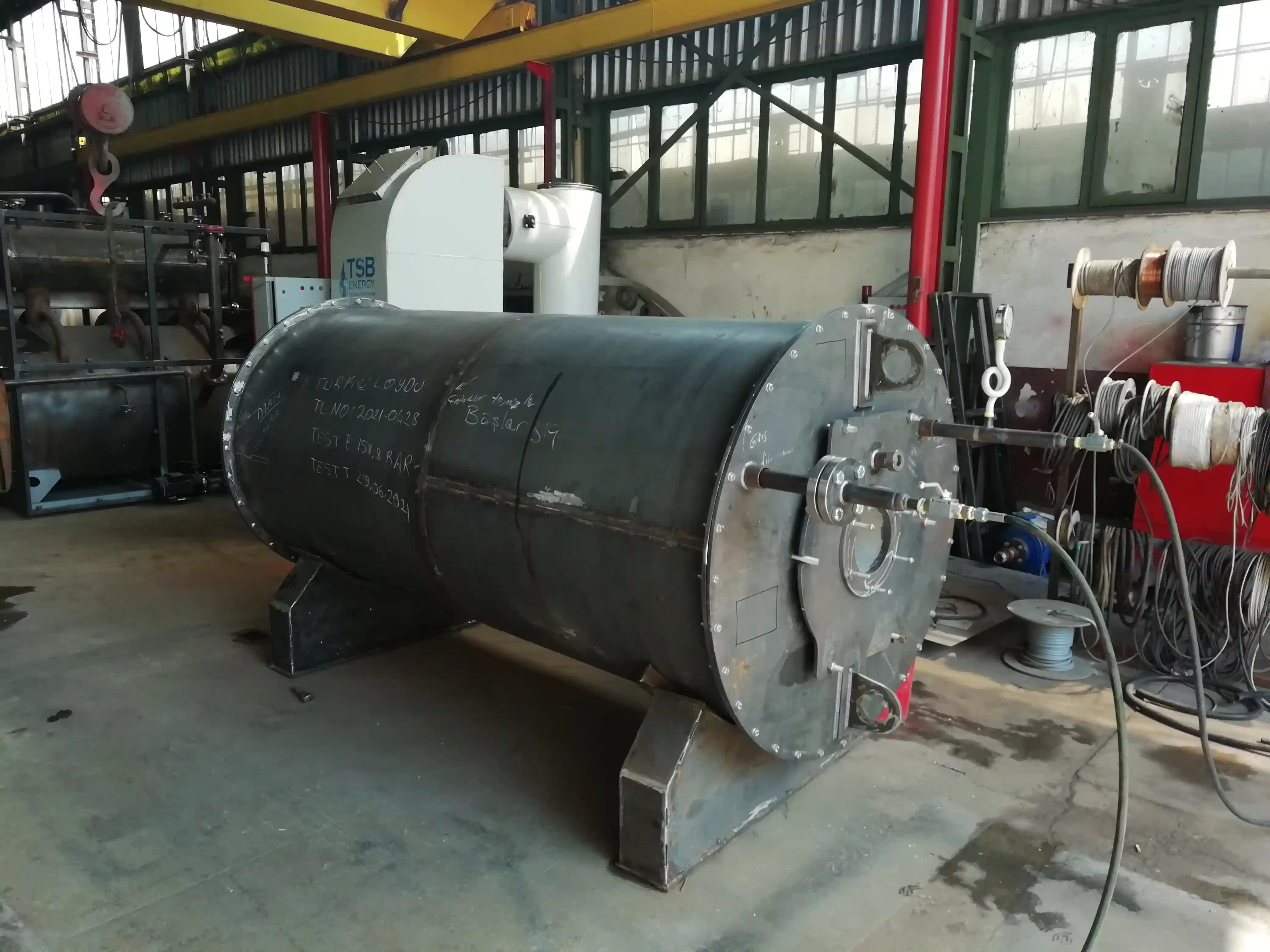 Su Borulu Buhar Kazanı